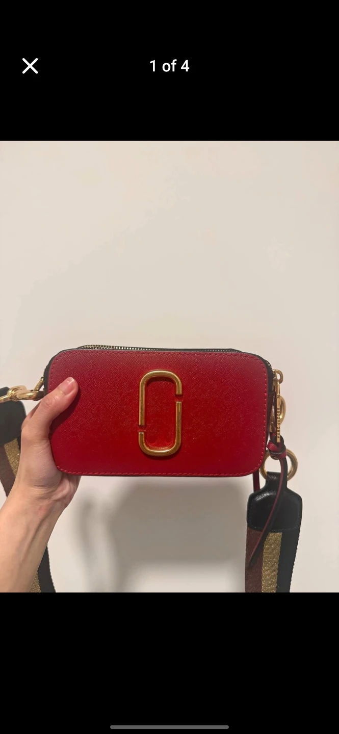 Marc Jacobs Red Camera Bag. Price is firm.