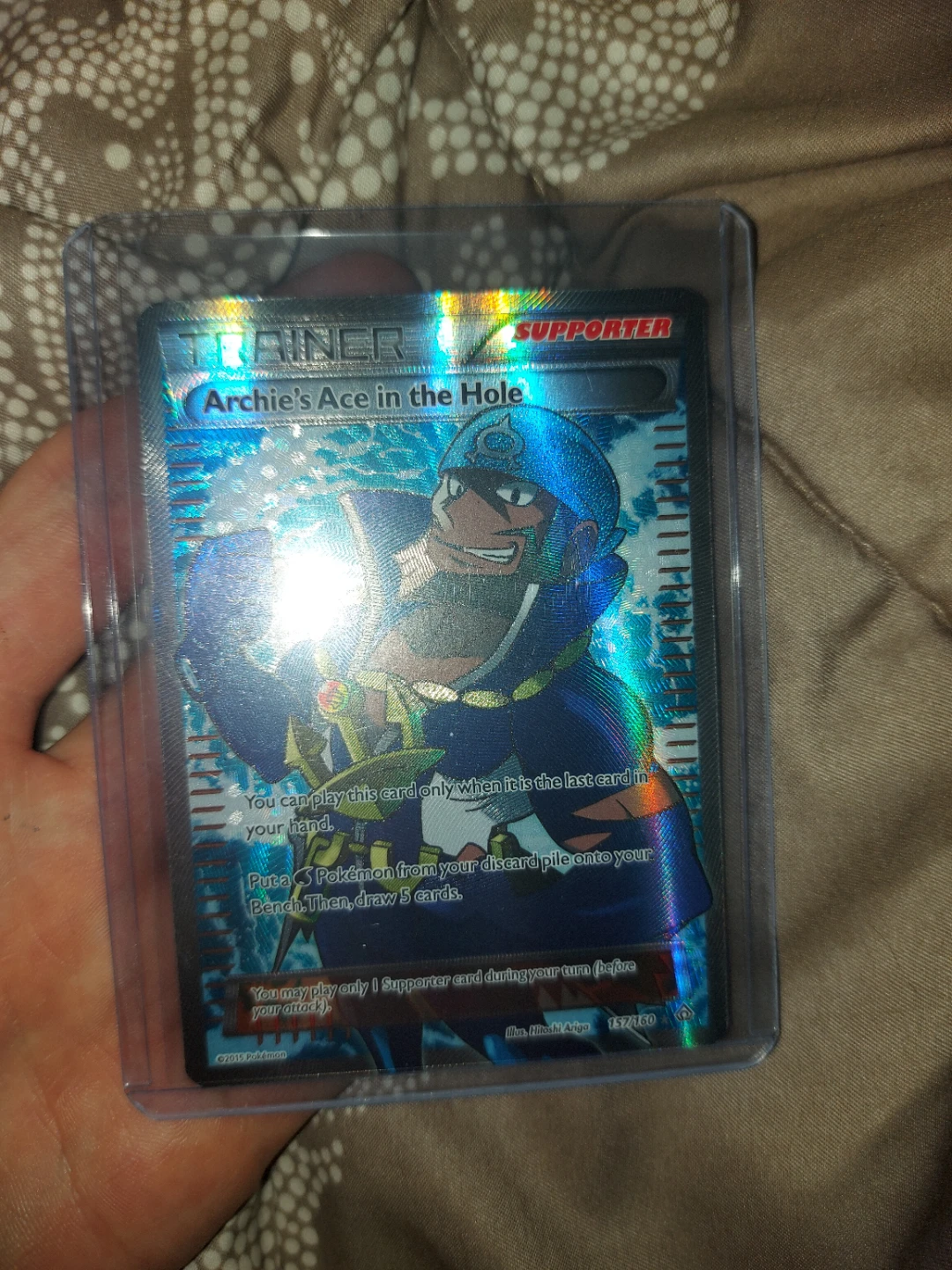 Archie's Ace in the Hole full art non-mint