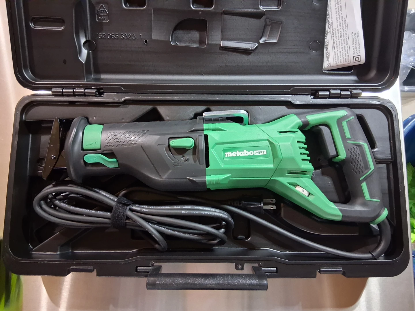 Metabo HPT CR13VST Reciprocating Saw with Case