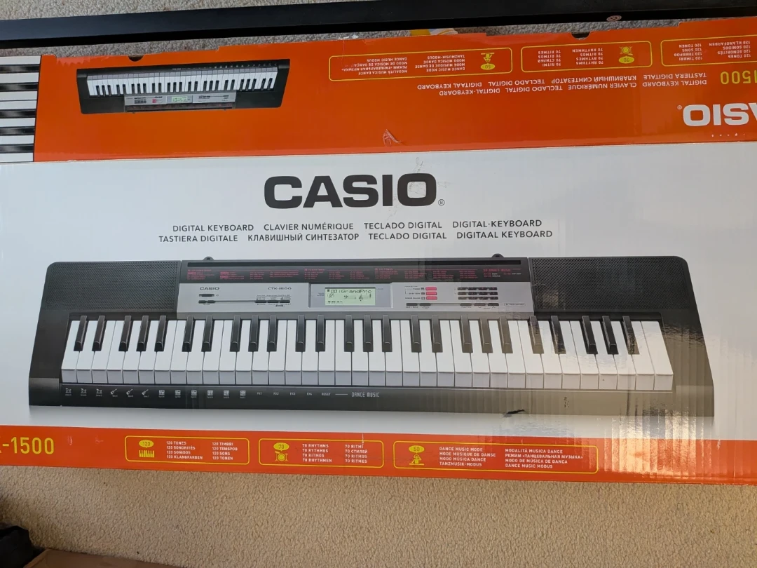 Casio CTK-1500 Digital Keyboard - photo 2