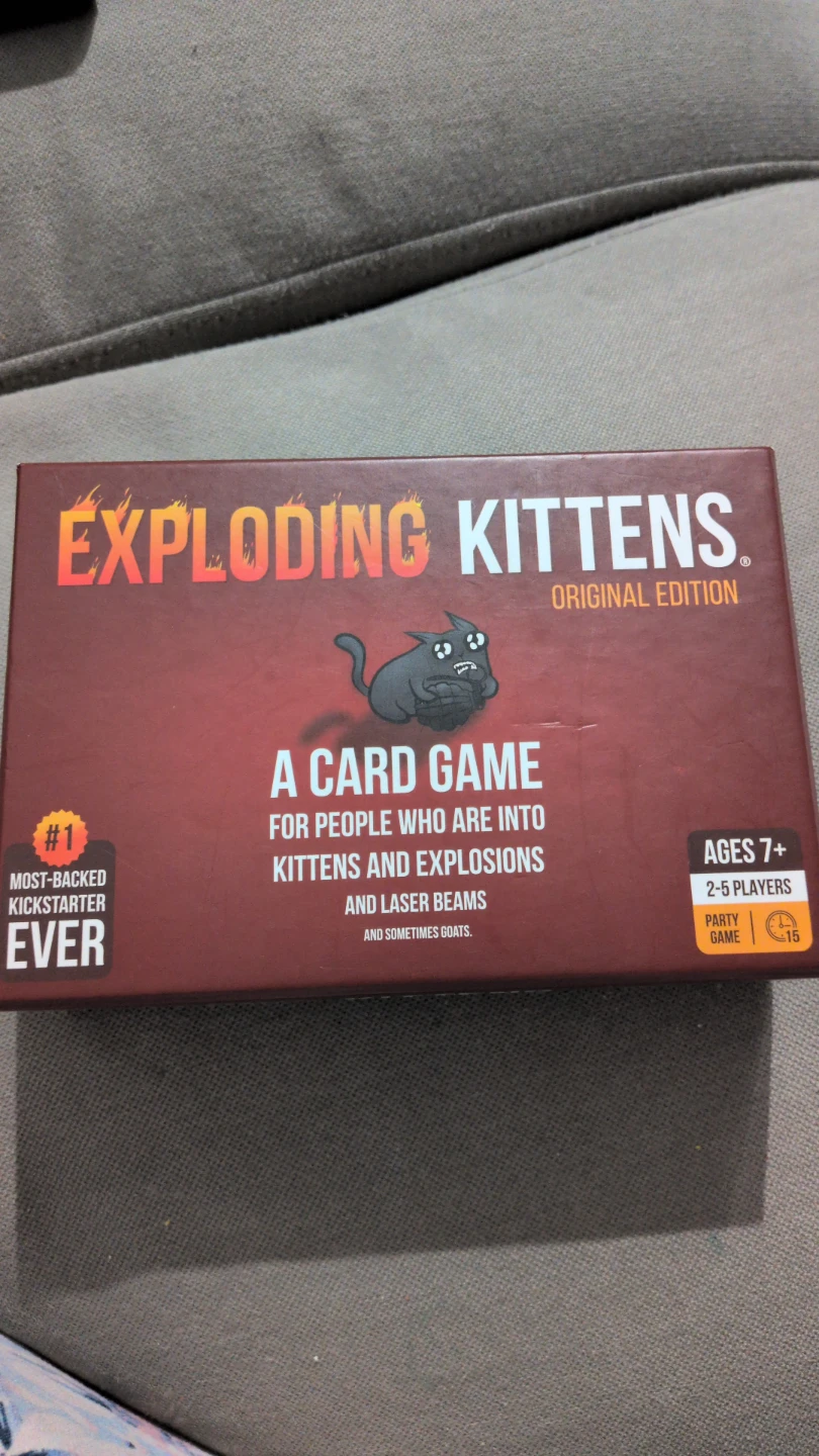 Exploding Kittens Original Edition Card Game