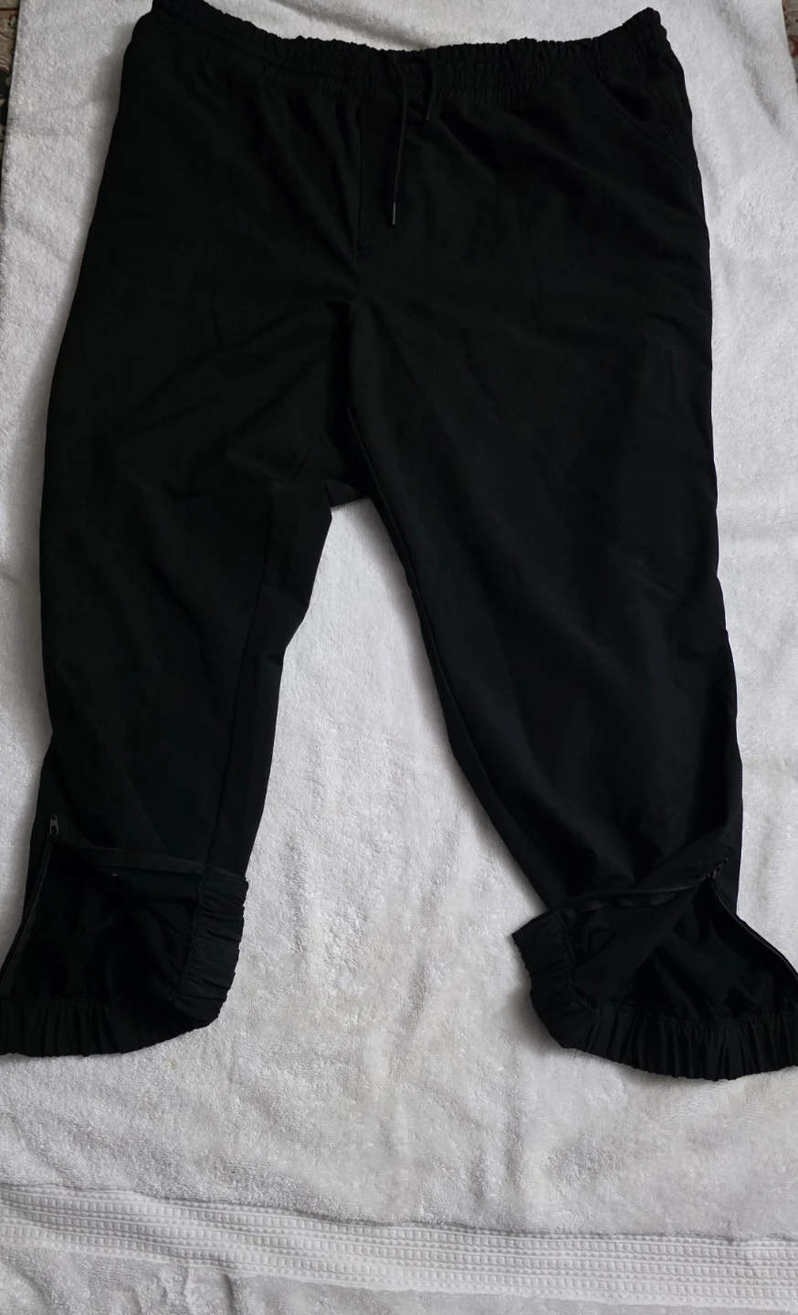 Black StretchTech Track Pants 2X