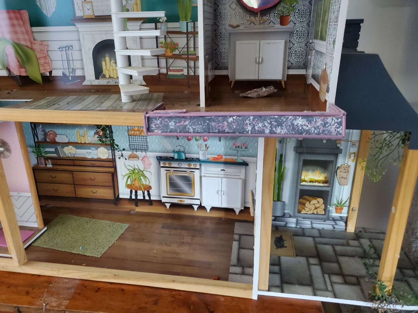 KidKraft Wooden Dollhouse with Accessories