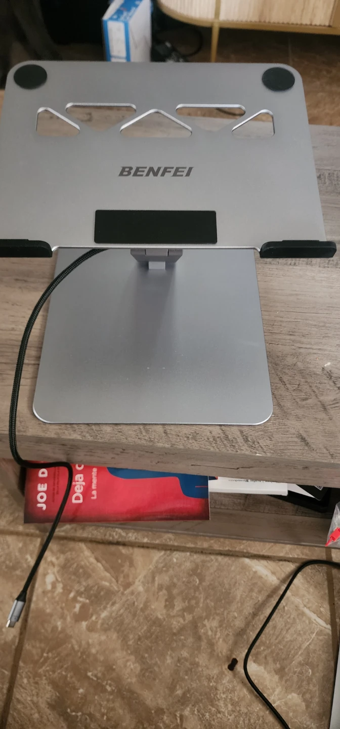 BENFEI Multifunctional Laptop Stand with Docking Station - photo 4
