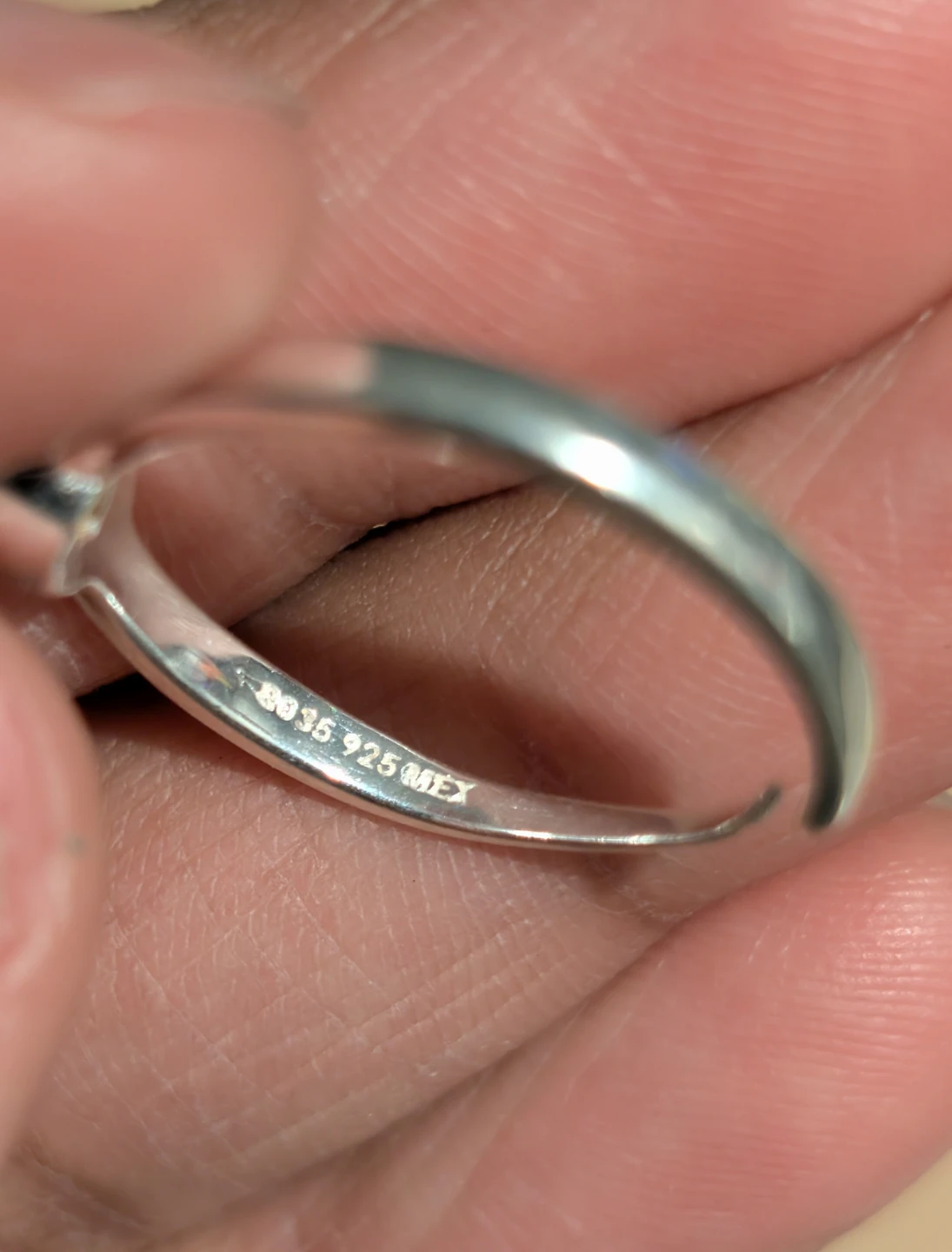 Adjustable Sterling Silver Ring 925 fidget - photo 4