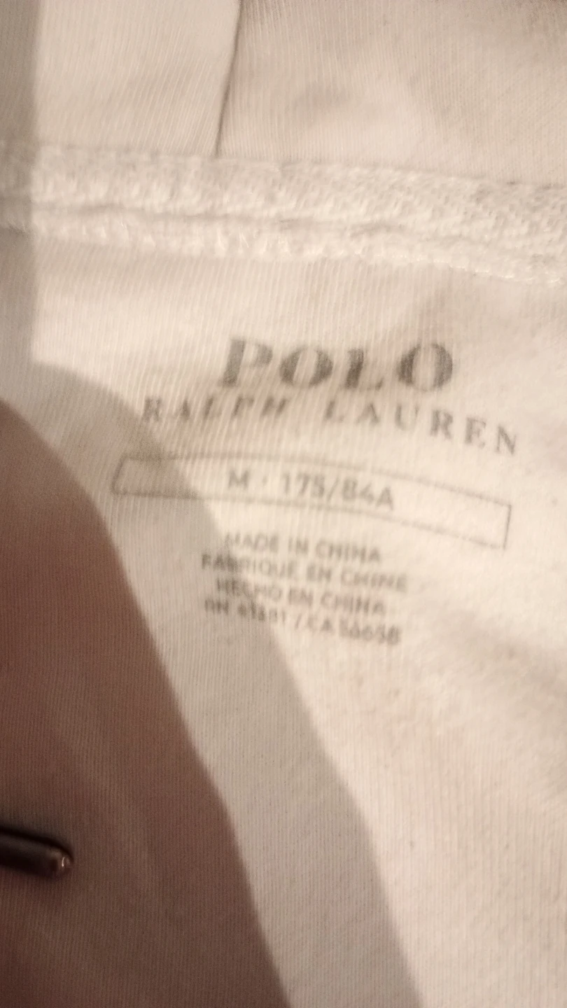 Authentic white polo zip up - photo 3