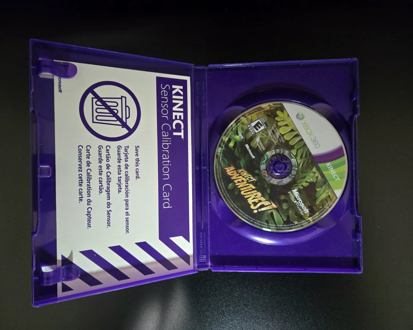 Xbox 360 Kinect Sensor + 3 Games - photo 5