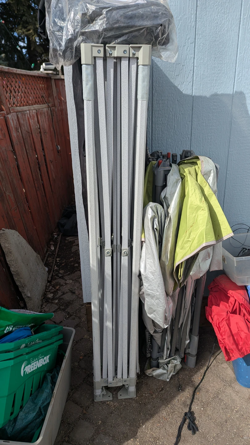 Market tent frame
