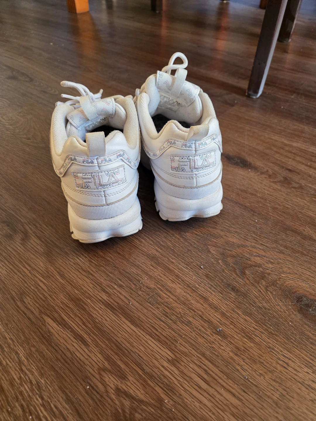 White Fila Disruptor II Shoes Limited Edition - photo 3
