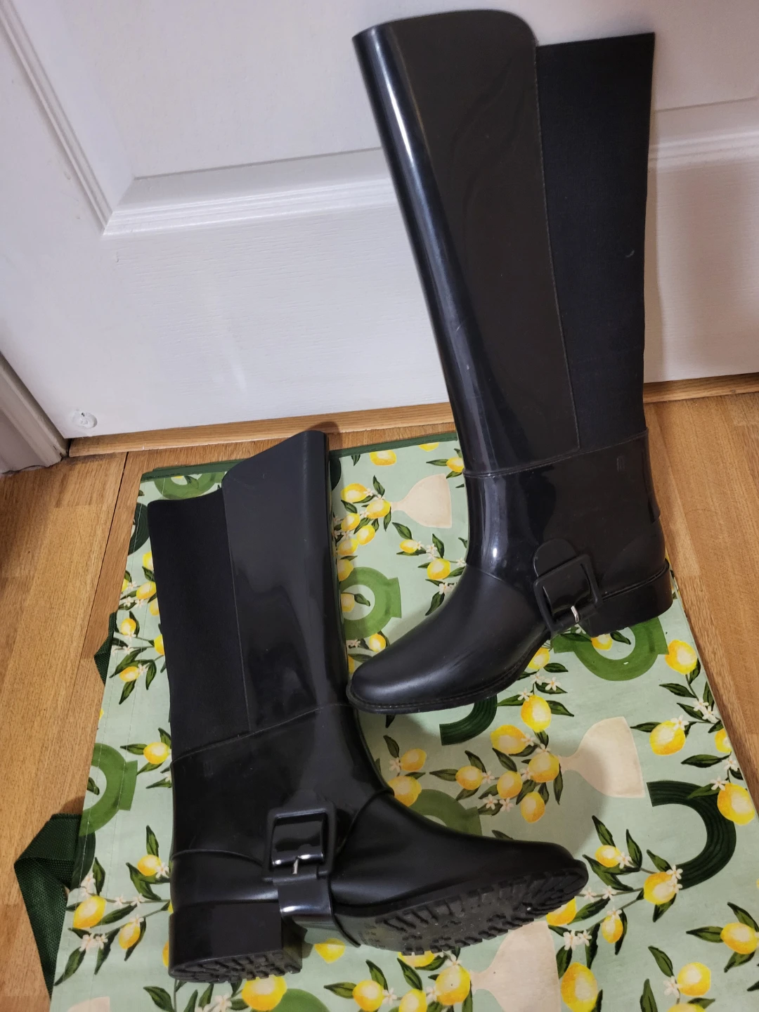 2 in 1 Black Melissa Rididing Boots