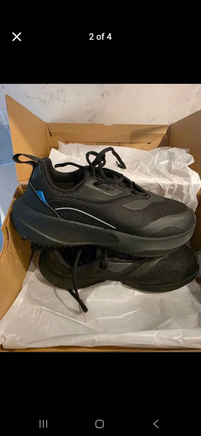 New Size 8 .Vessi Tidal Sneaker Black on Black W08 - photo 2