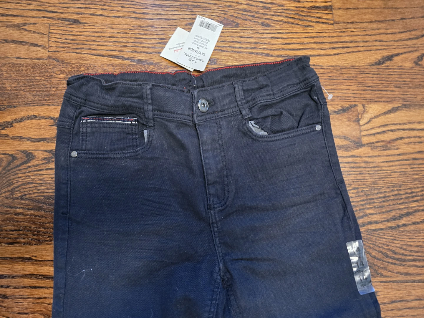 NEW TAPE A L'OEIL Black slim Jeans - Size 14 Y/164cm - photo 3
