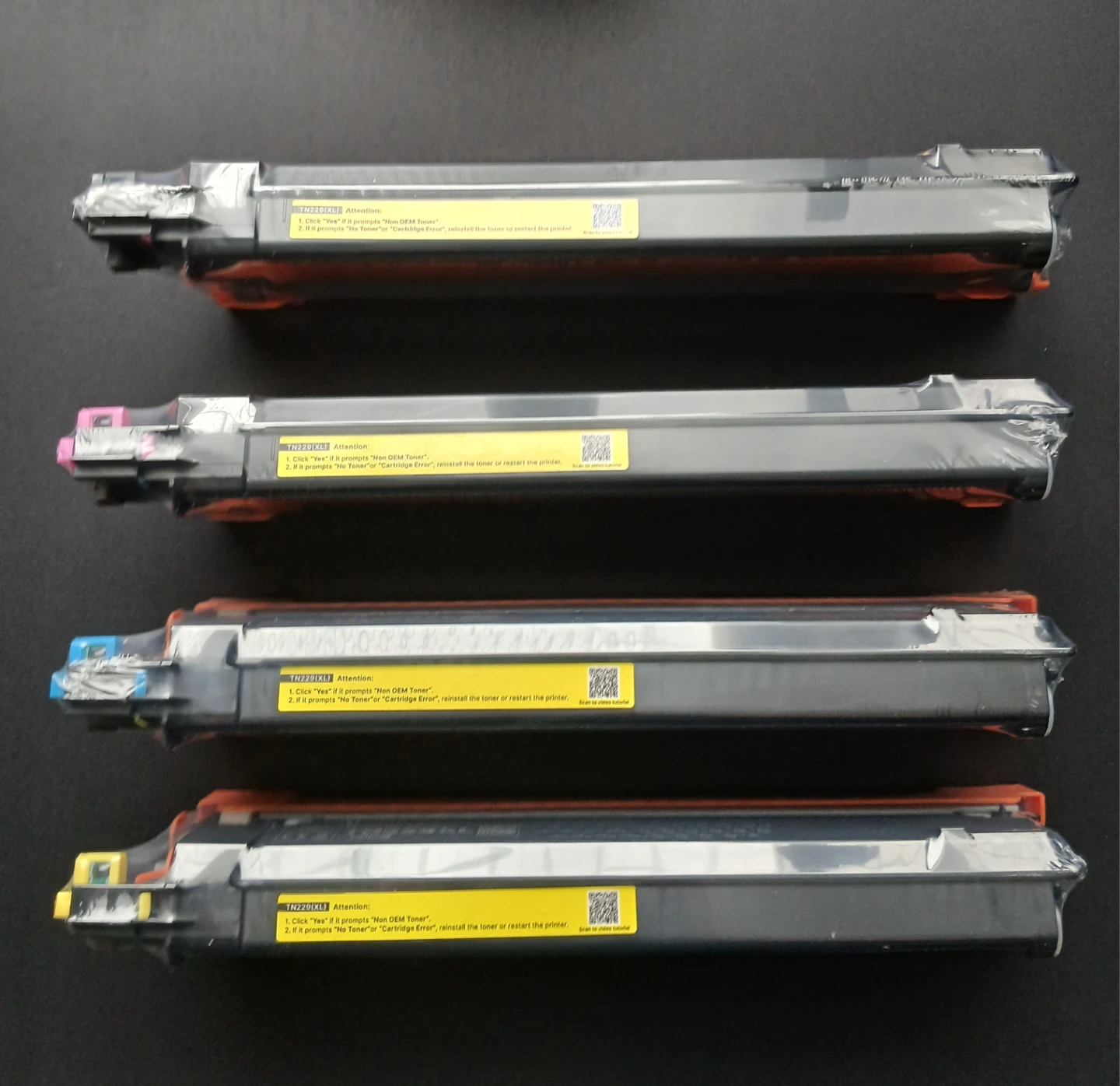 EZink TN 229 XL Toner Cartridges (Black, Cyan, Magenta, Yellow) - photo 2