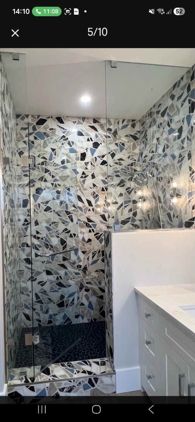 Glass Shower Enclosure