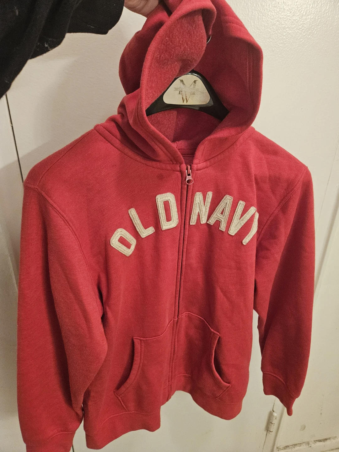Old Navy Red Zip-Up Hoodie