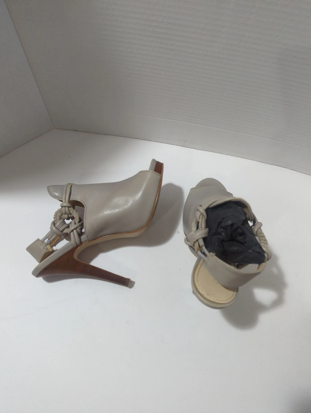 Calvin Klein Women's Grey Heeled Sandals - photo 3