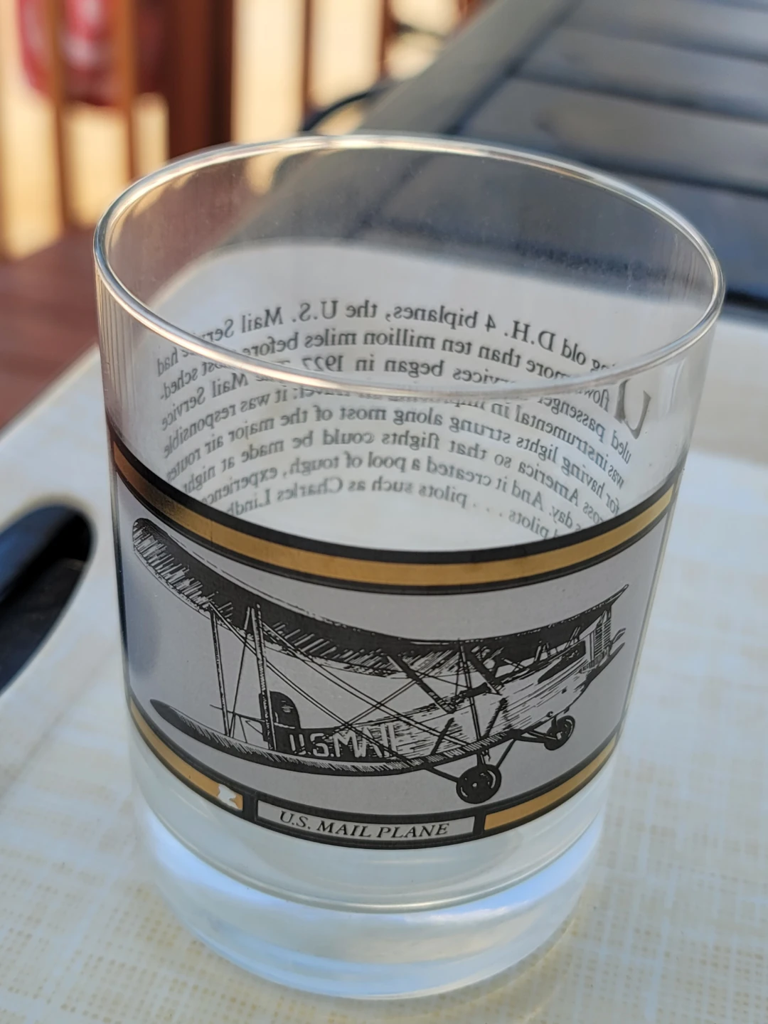 Set of 4 Vintage Collectible Glasses with Historical Vehicles - photo 3