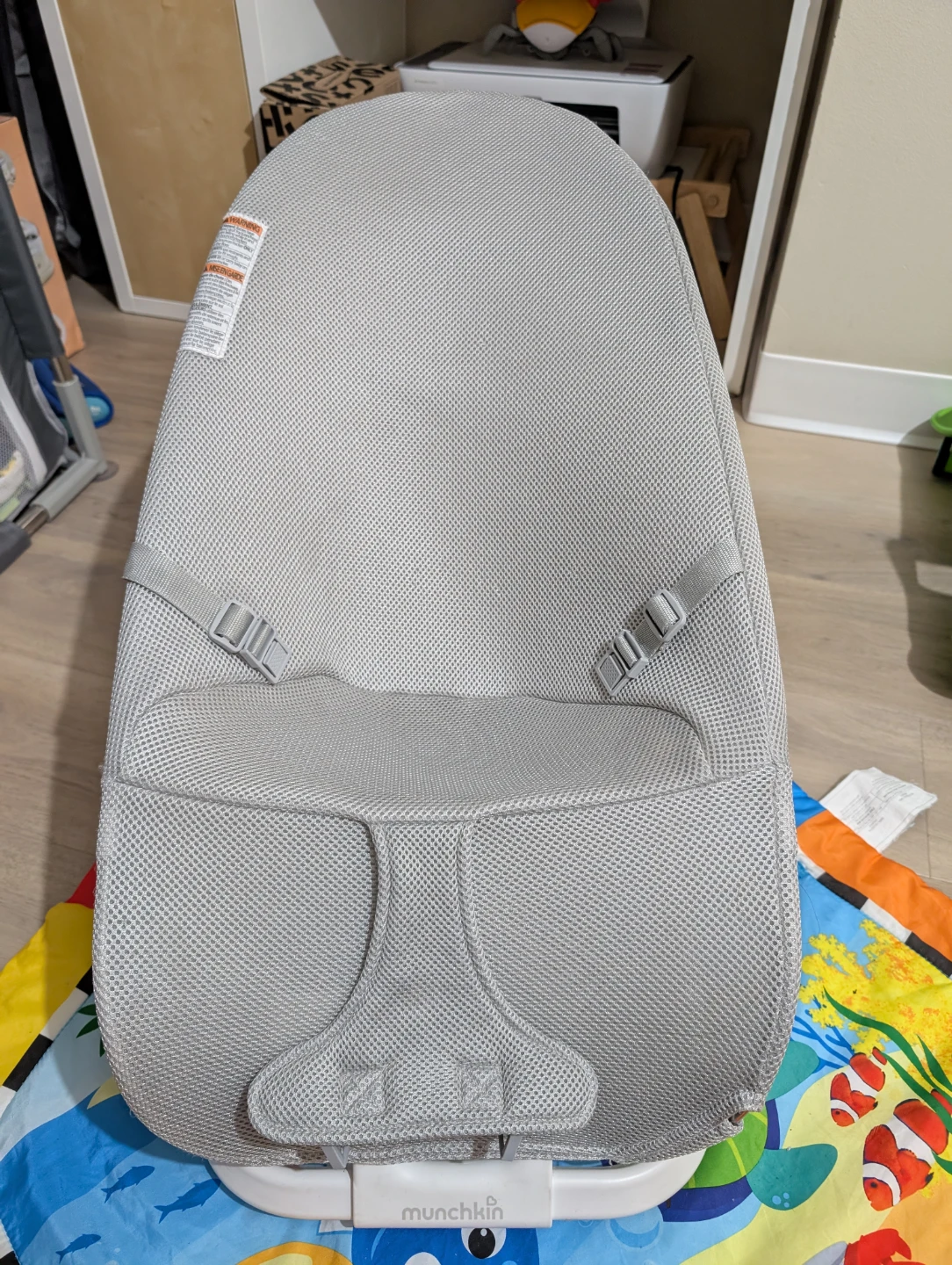Munchkin Spring 2-in-1 Baby Bouncer & Rocker