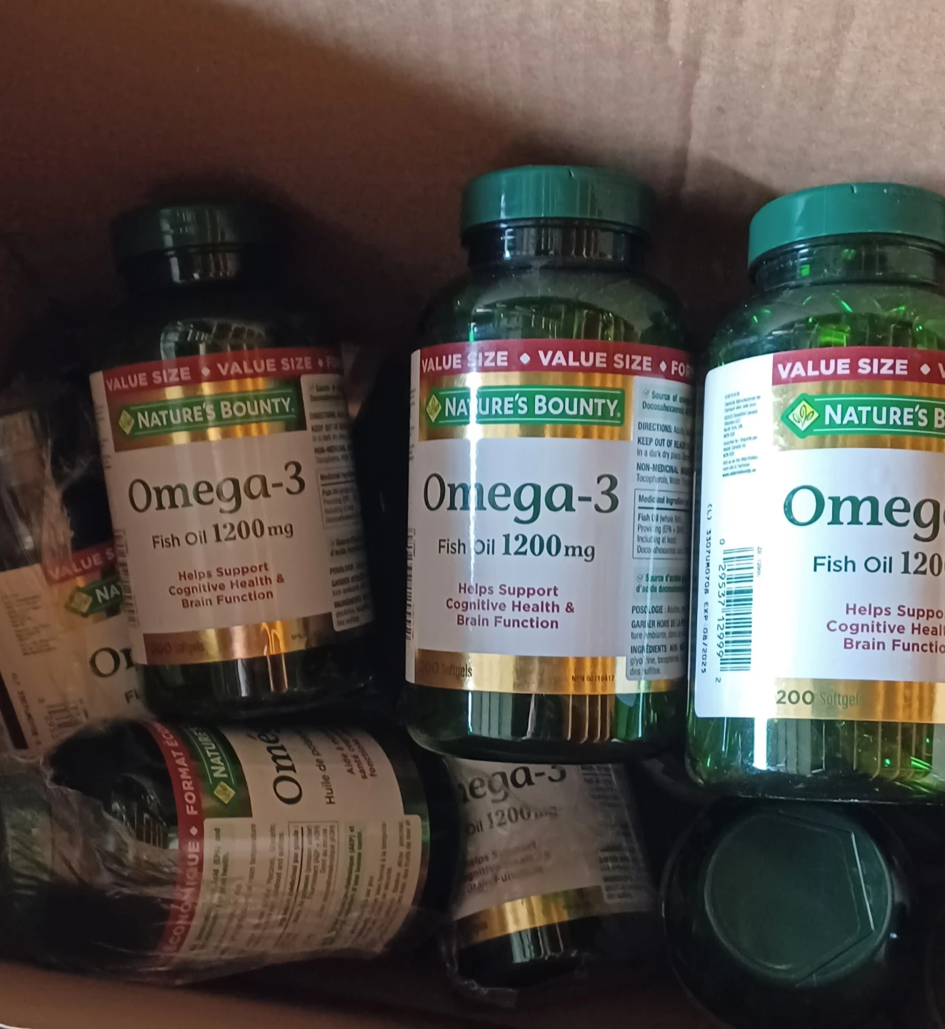 Nature's Bounty Omega-3 Fish Oil 1200mg (200 Softgels) - photo 2
