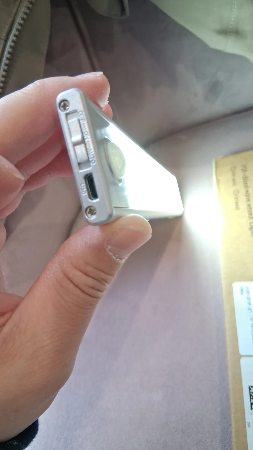 NEW Rechargable Motion Sensor Light, Night Lamp, Floor, Cabinet - photo 2