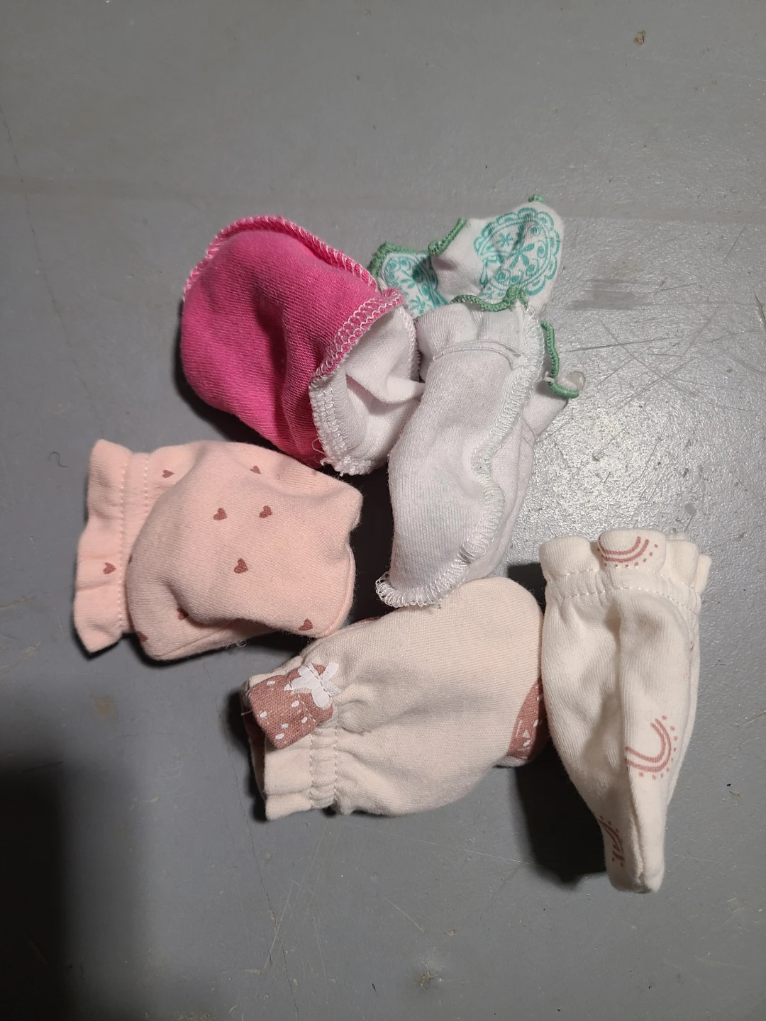 Baby Mittens Bundle (5 pairs)