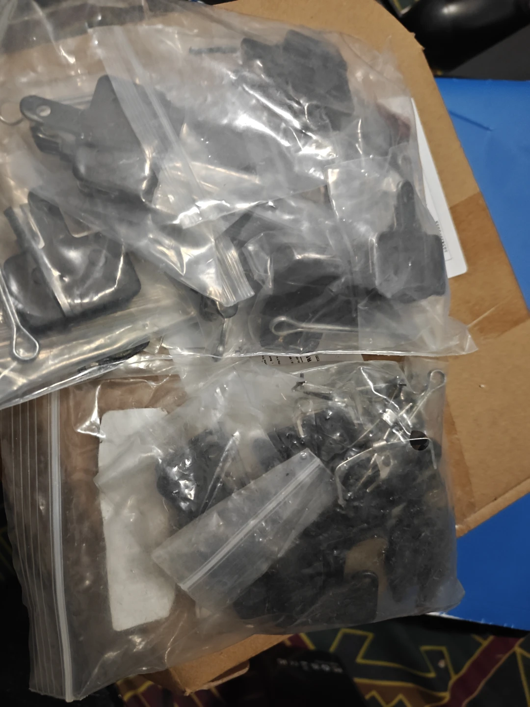 Lots of Bicycle Brake Pads