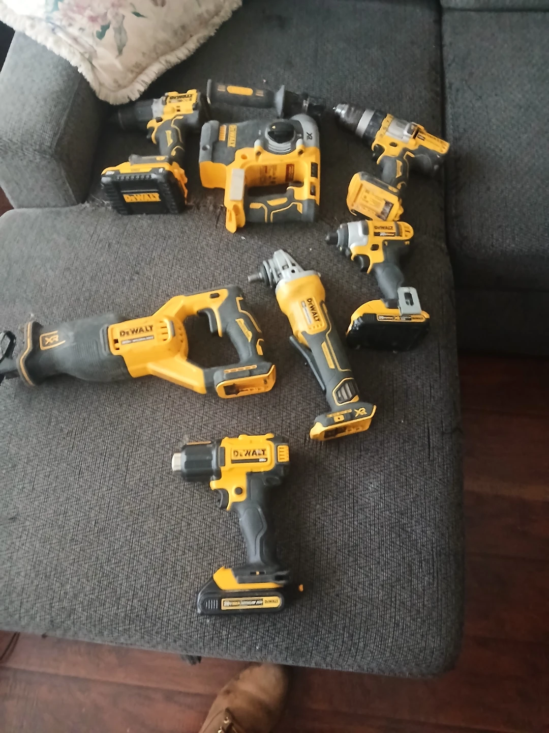 DeWalt Power Tool Bundle - Drill, Recip Saw, r & More