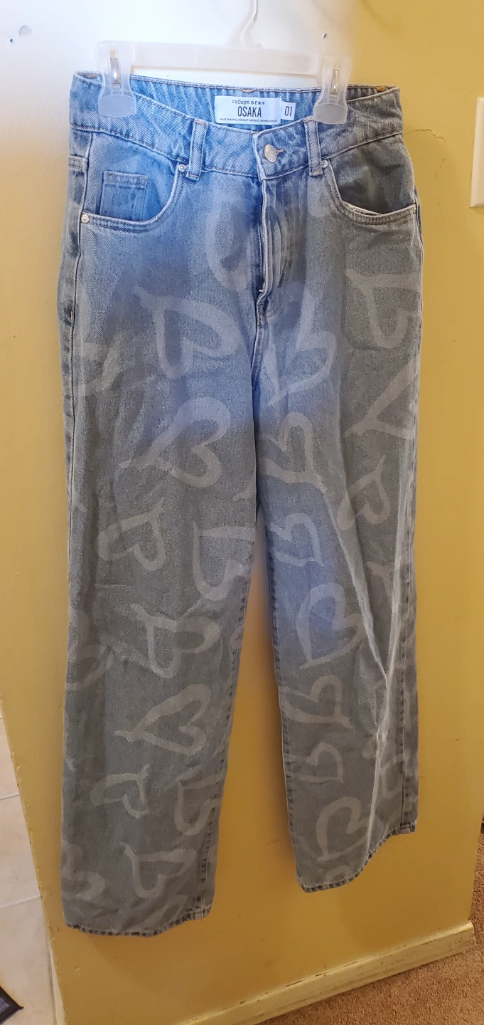 2  Girls Jeans size 1 but fit size 00
