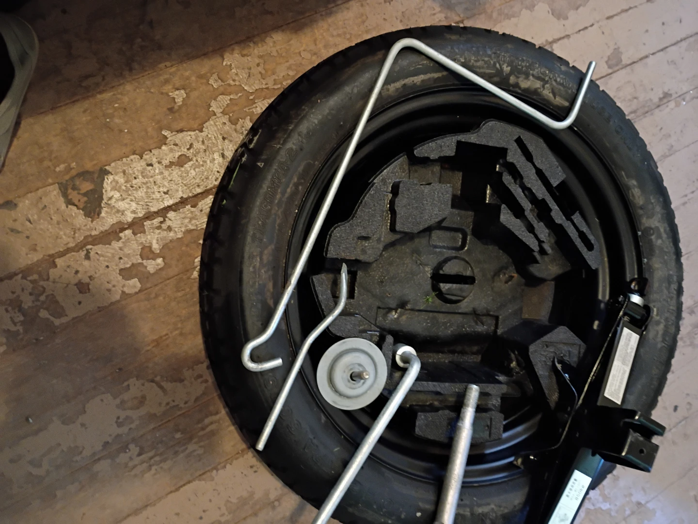 Spare Tire and Jack Kit