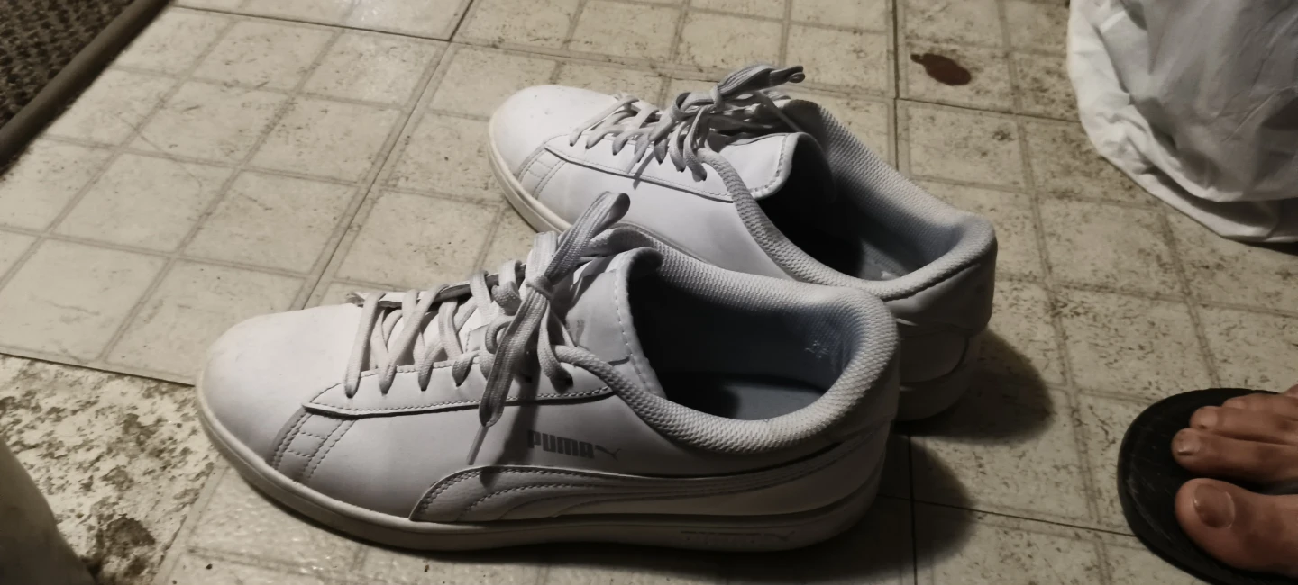 Puma White Sneakers (UK -9 AND US -10) - photo 3