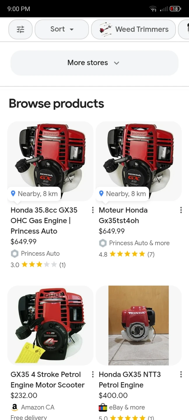 Brand New Honda GX35 Engine - photo 2