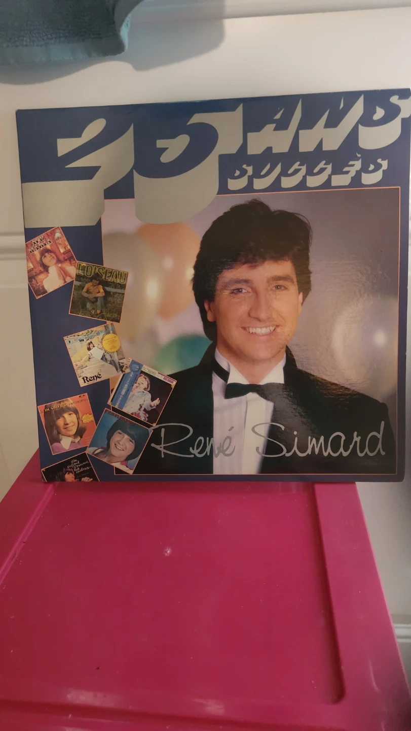 Rene Simard "25 ANS" Vinyl Record