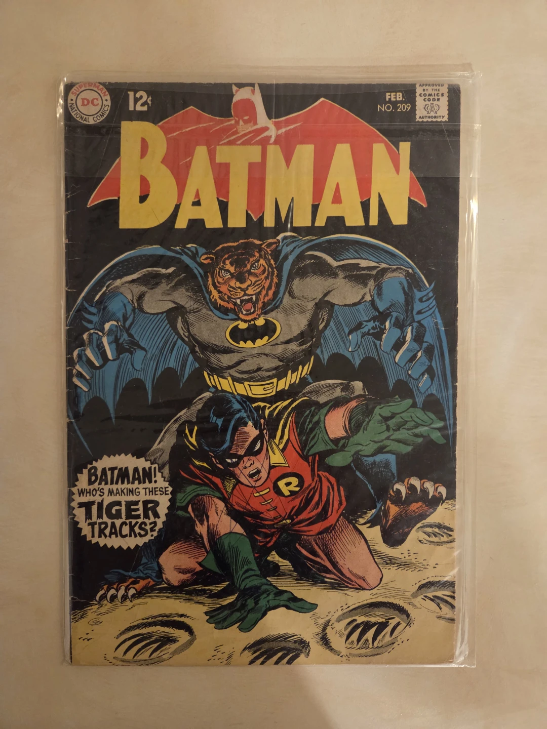 Batman #209 DC Comics Comic Book