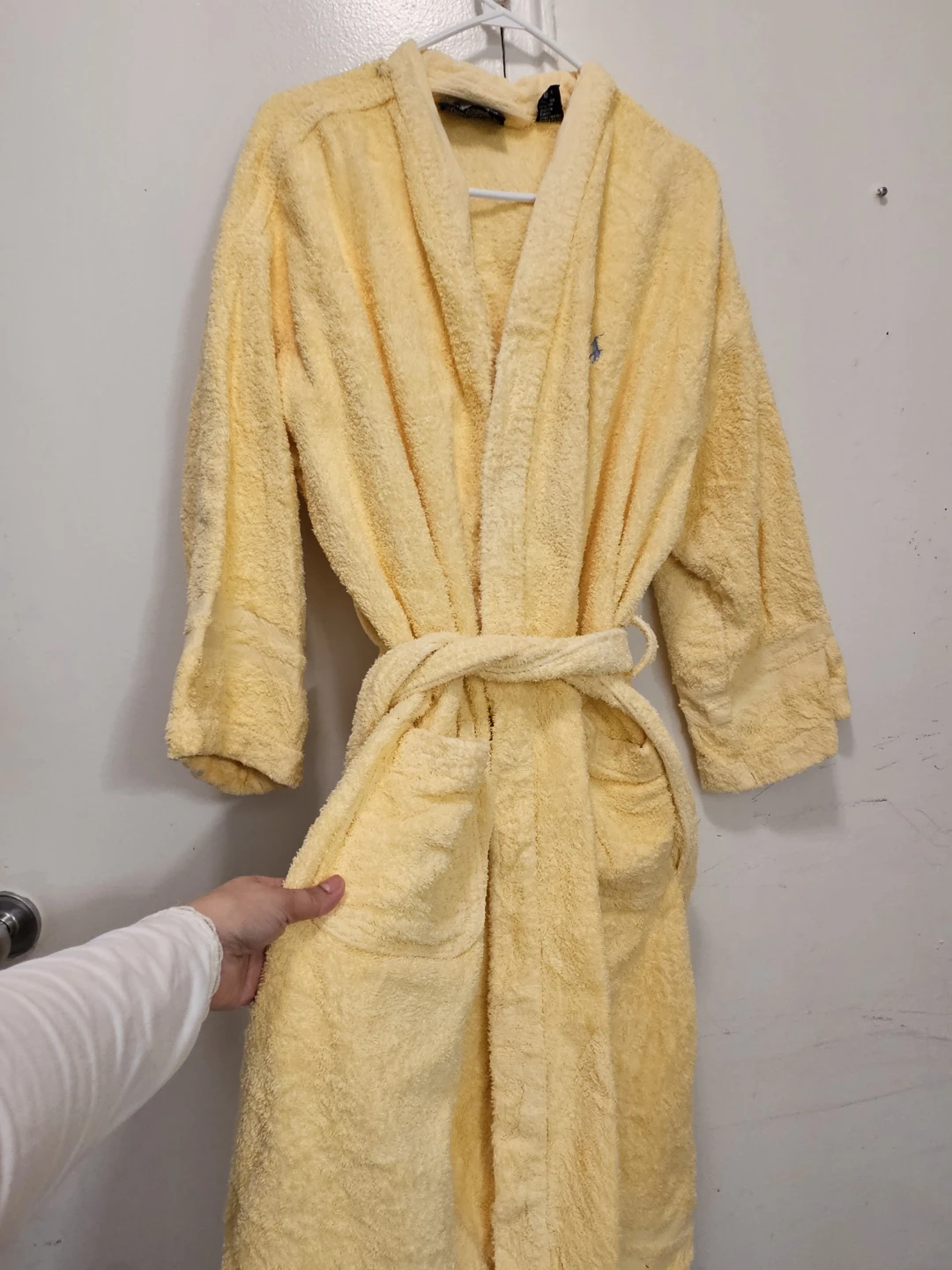 Yellow Polo Ralph Lauren Bathrobe