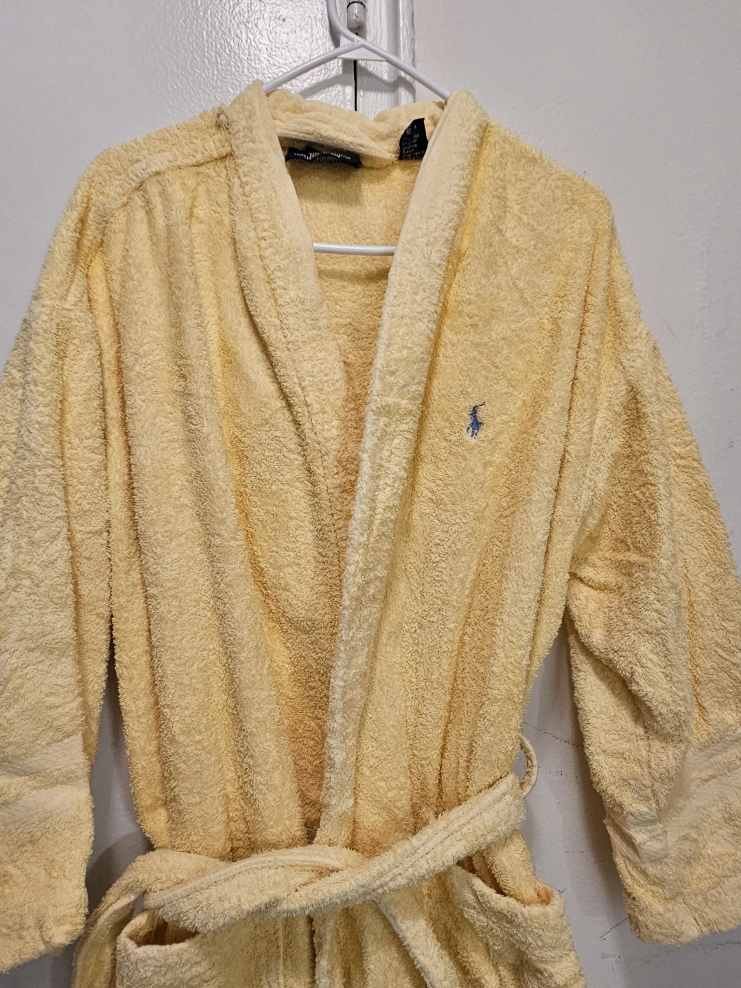 Yellow Polo Ralph Lauren Bathrobe - photo 5