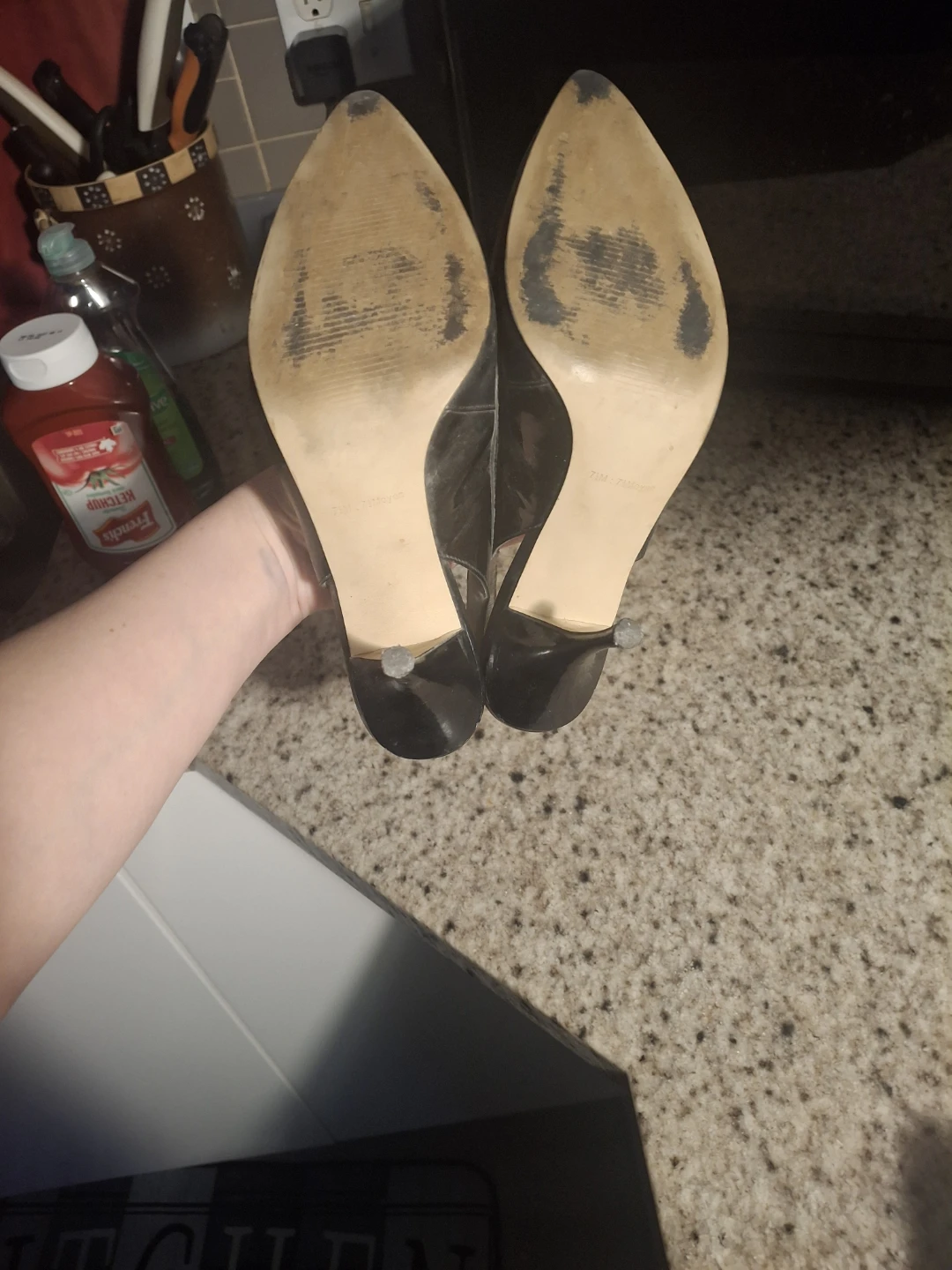 Black Slingback Heels - Guess - photo 2