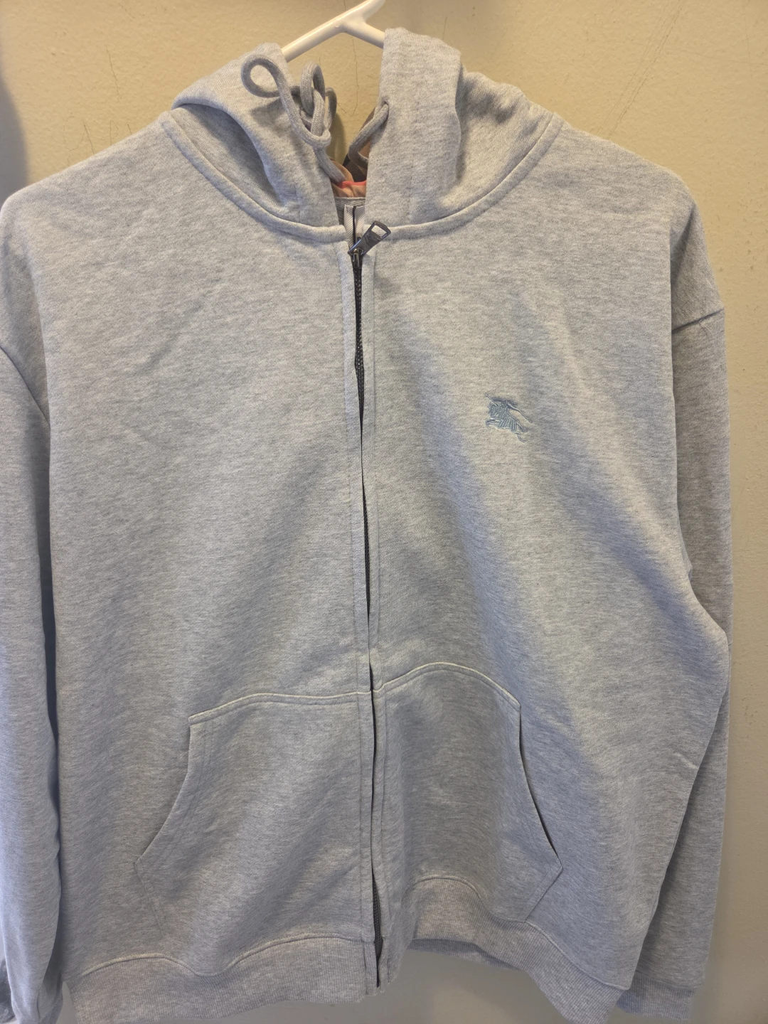 Burberry Zip Up Hoodie Size L