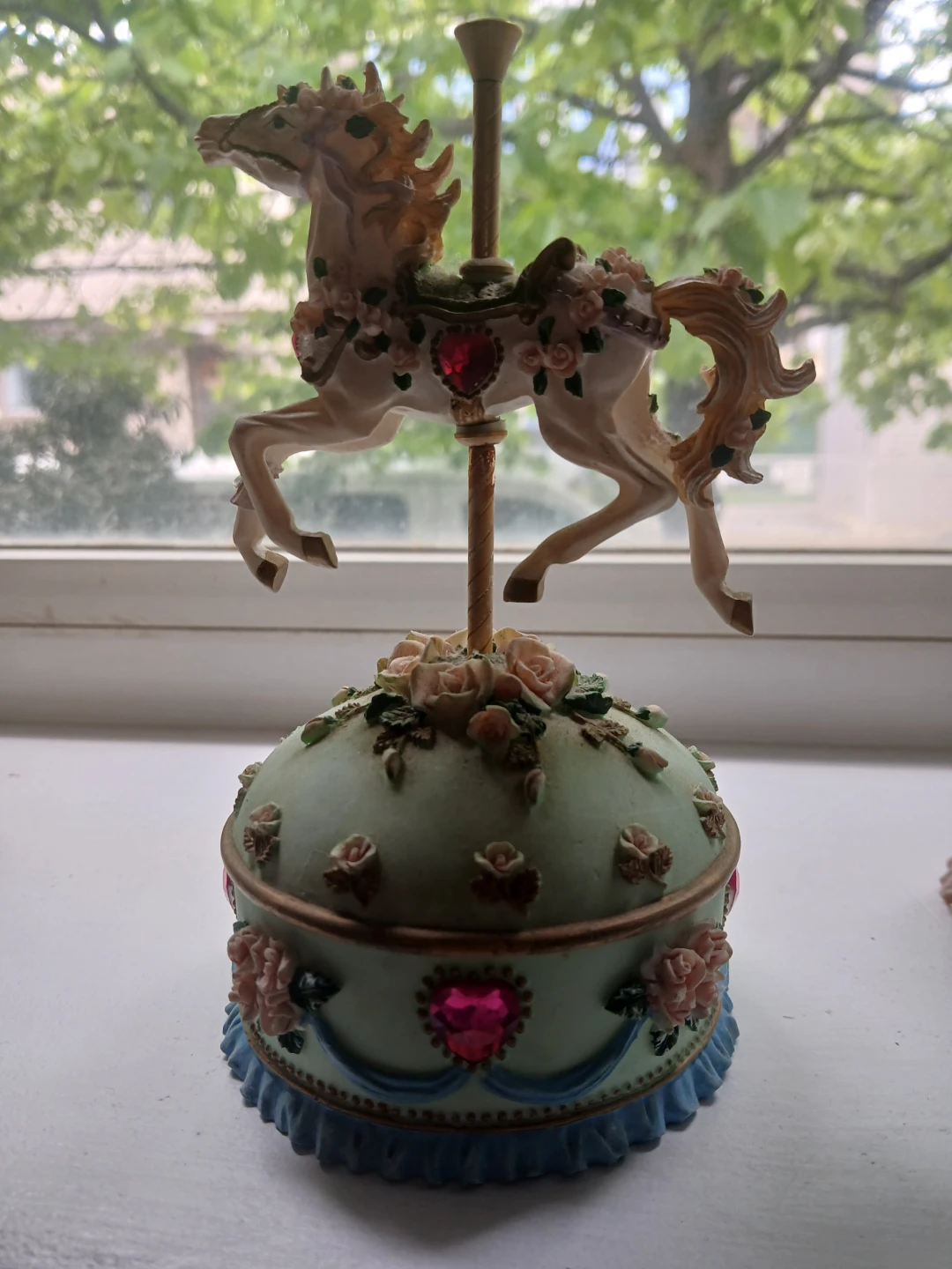 Set of 3 Decorative Carousel Horse Music Boxes - photo 2