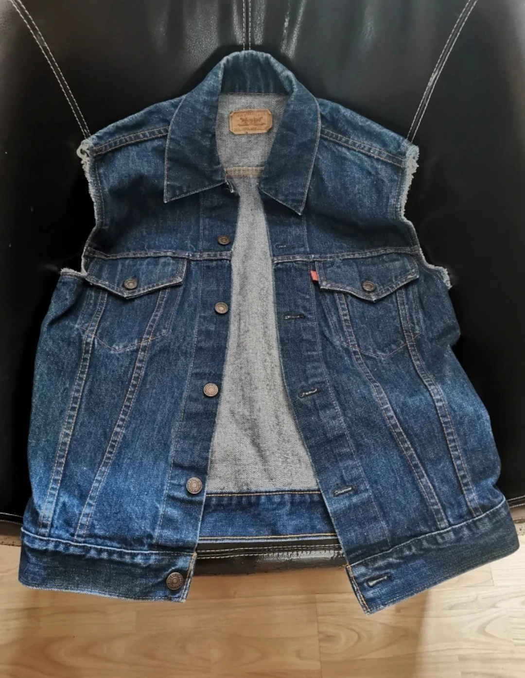 Vintage Levi's Jean Vest - photo 2