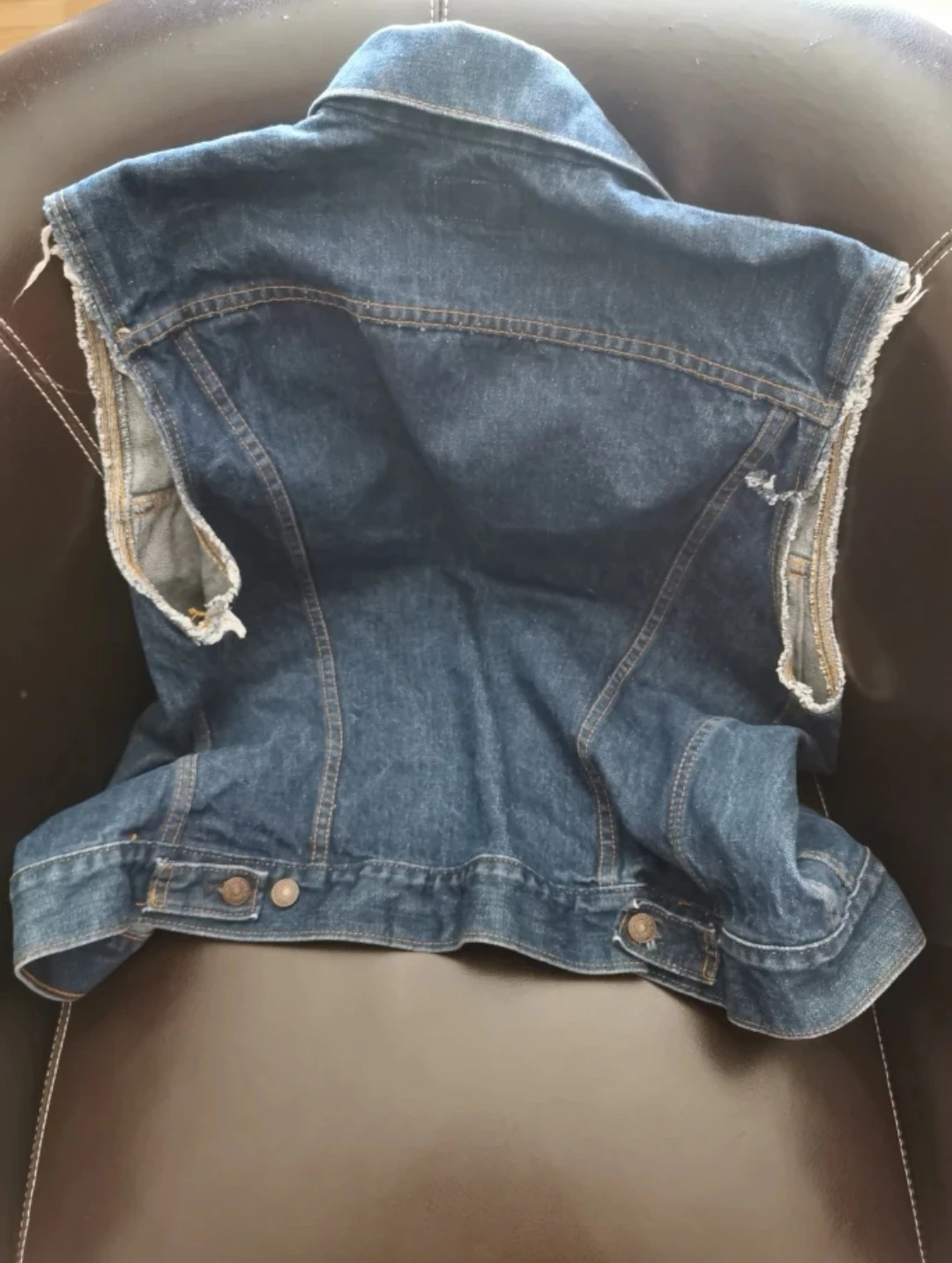 Vintage Levi's Jean Vest - photo 4