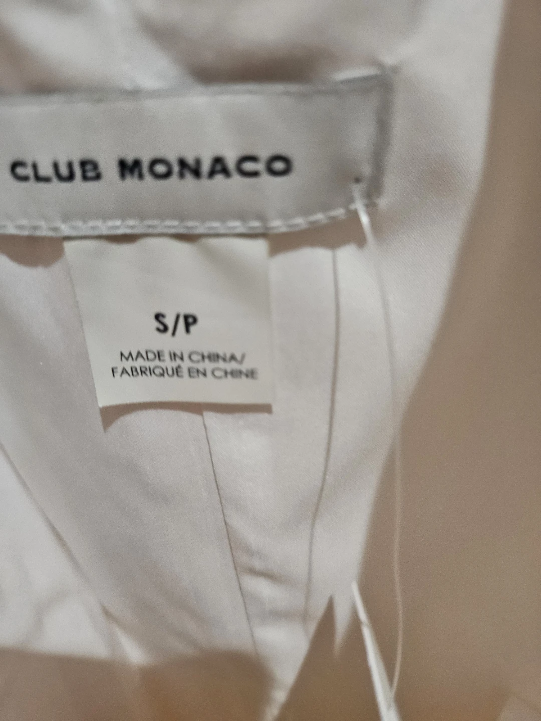 Club Monaco White Sleeveless V-Neck Top - Size S/P - photo 5