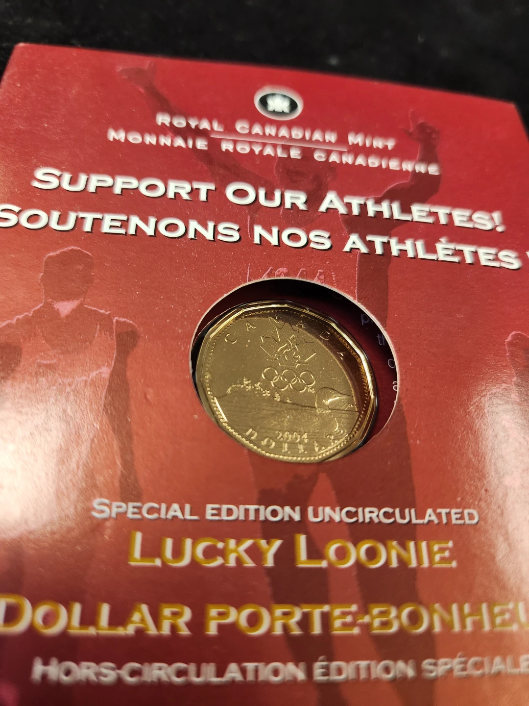 2004 Royal Canadian Mint Lucky Loonie  Uncirculated - photo 2
