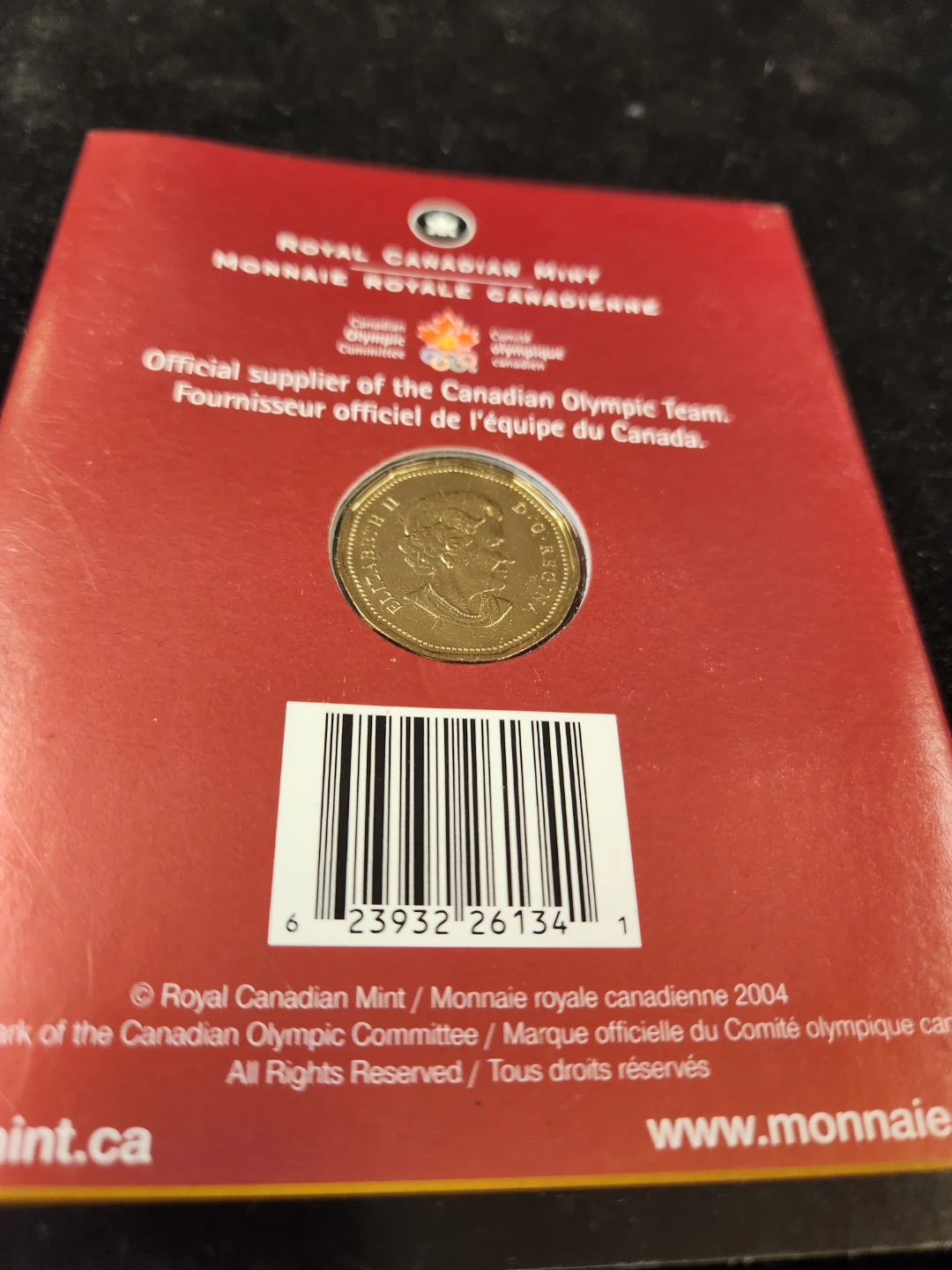 2004 Royal Canadian Mint Lucky Loonie  Uncirculated - photo 3