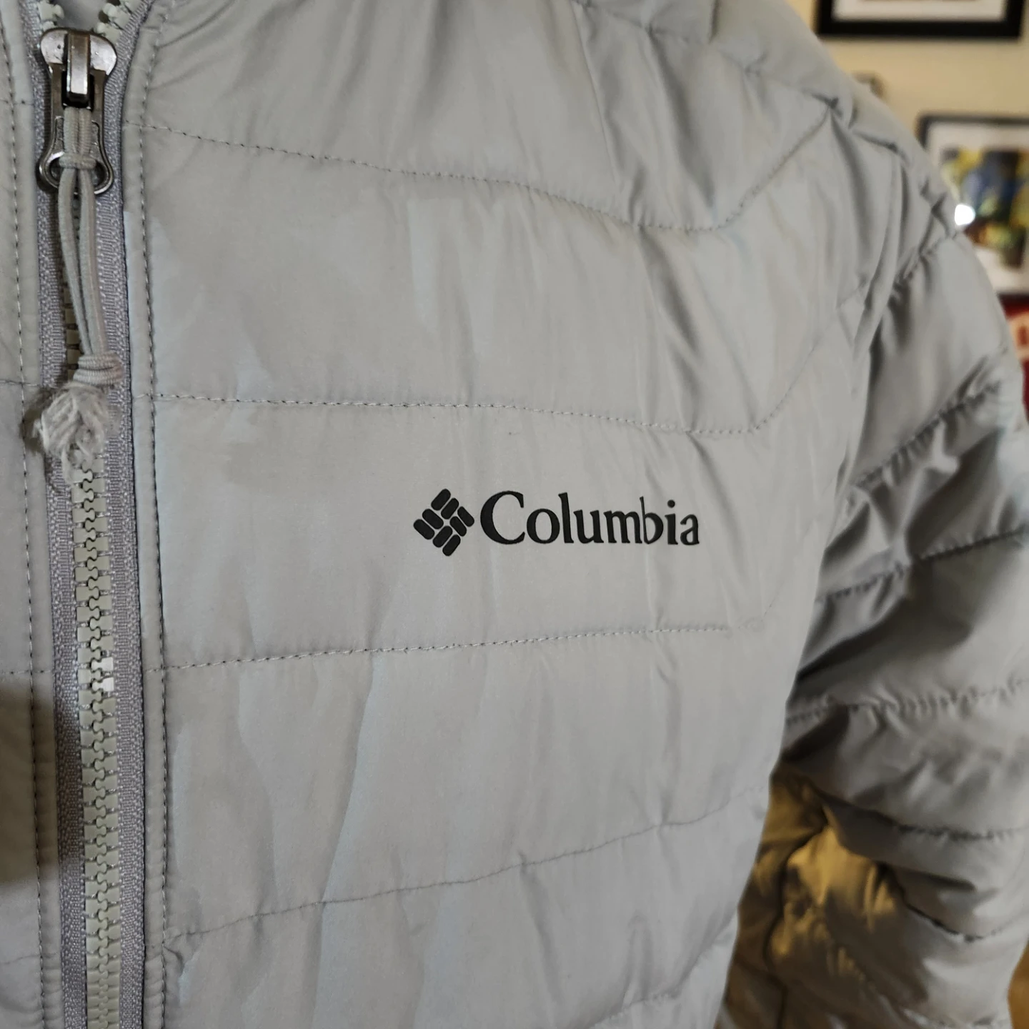 Grey Columbia Puffer Jacket - photo 2