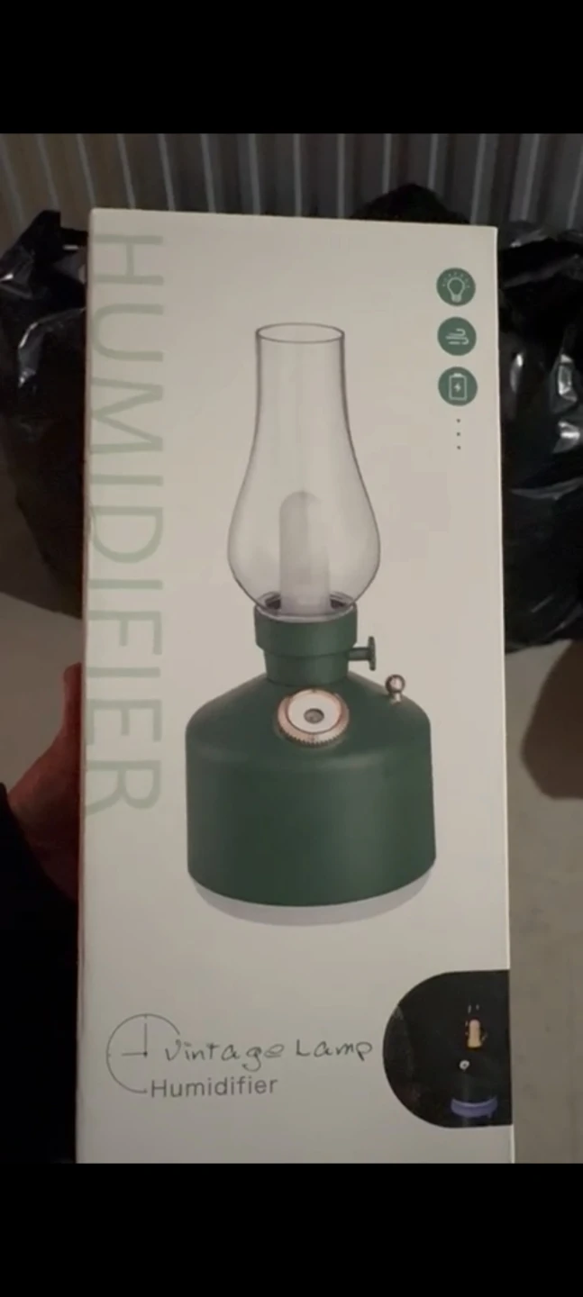 Green Vintage Lamp Humidifier - brand new