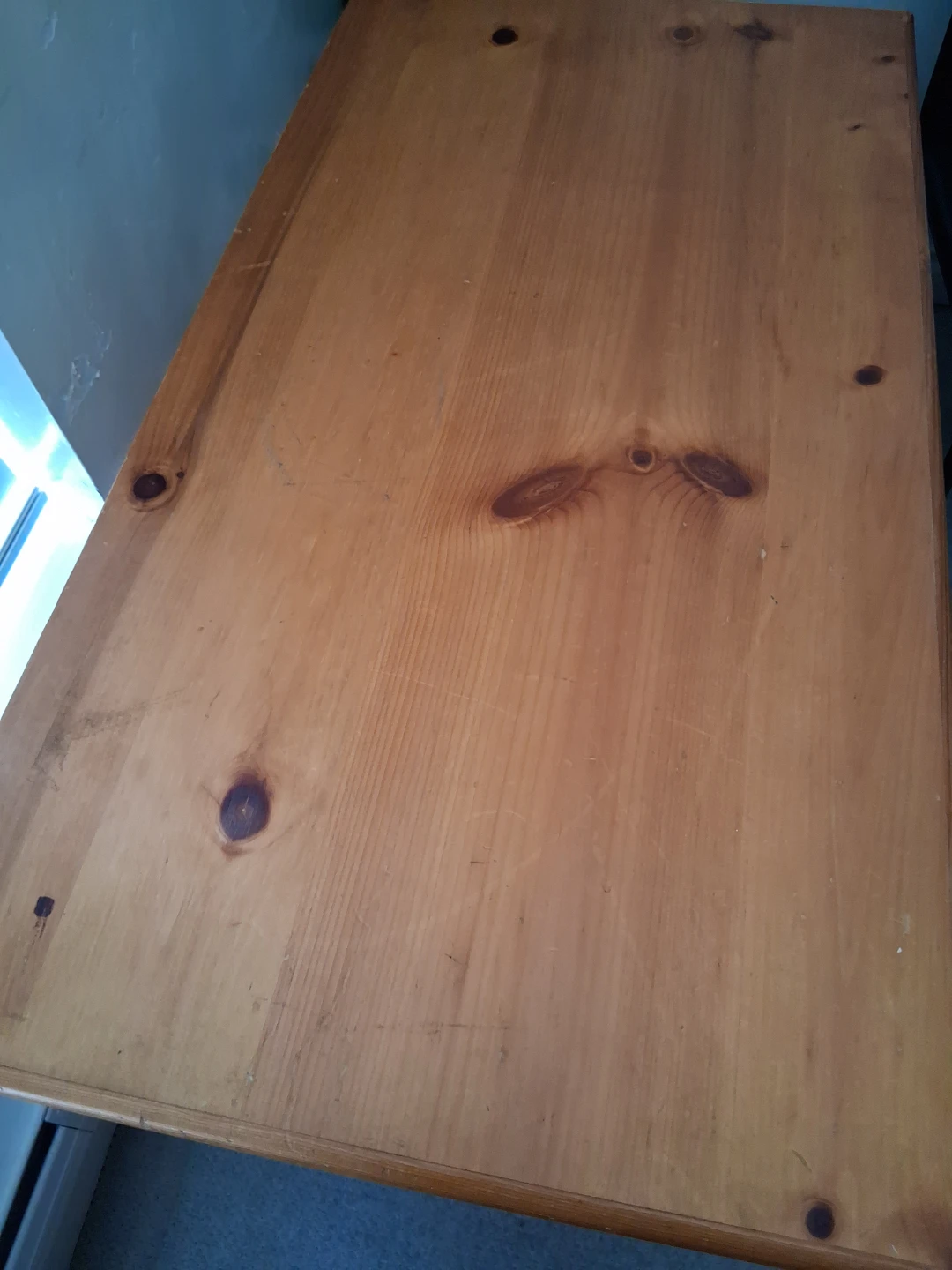 Solid Wood Desk with 4 Drawers - photo 4