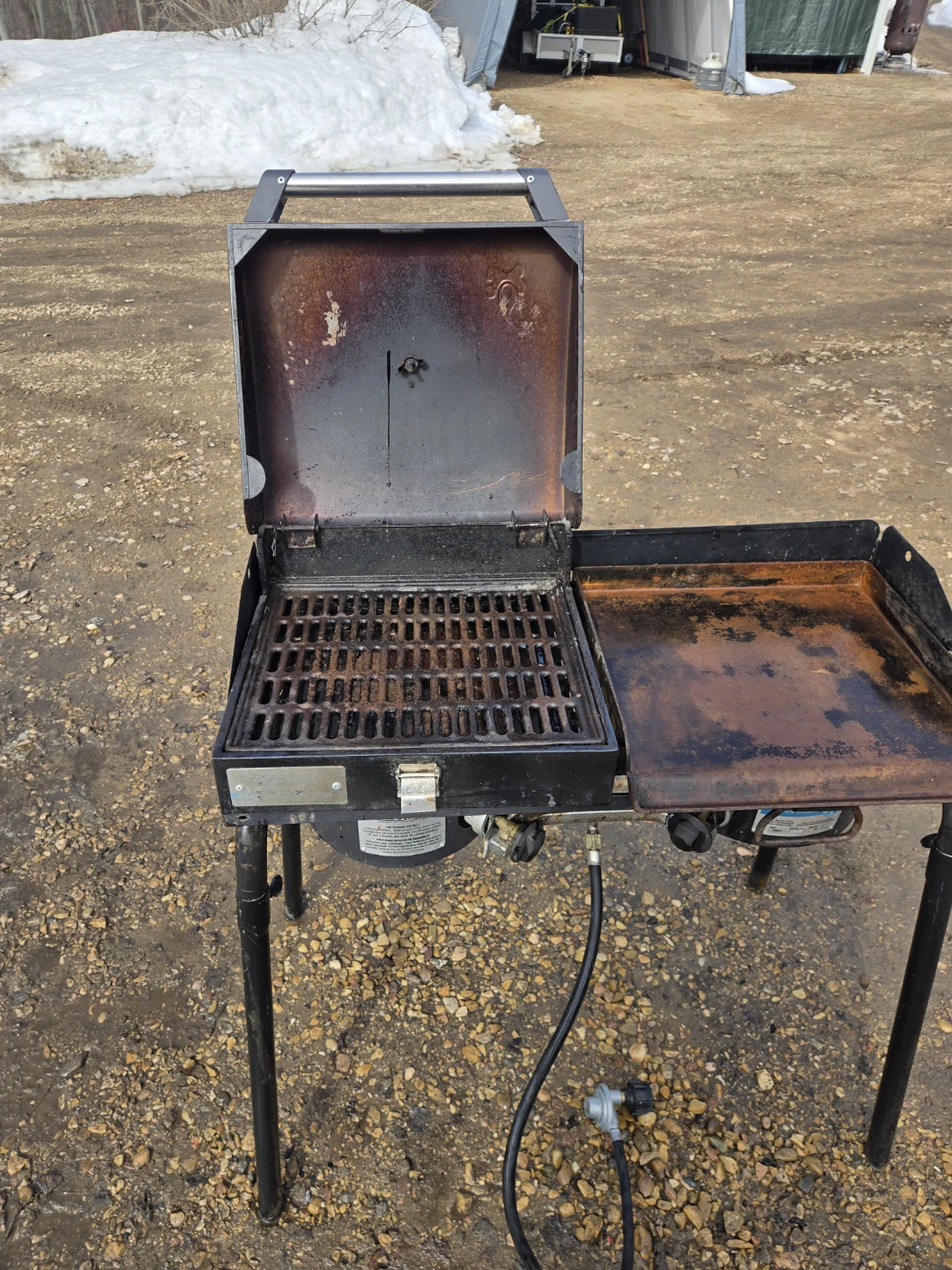Camp Chef Expedition 2X Stove with Griddle