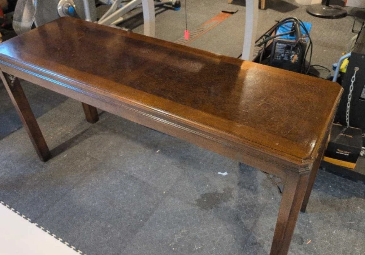 Wooden Console Table - photo 2