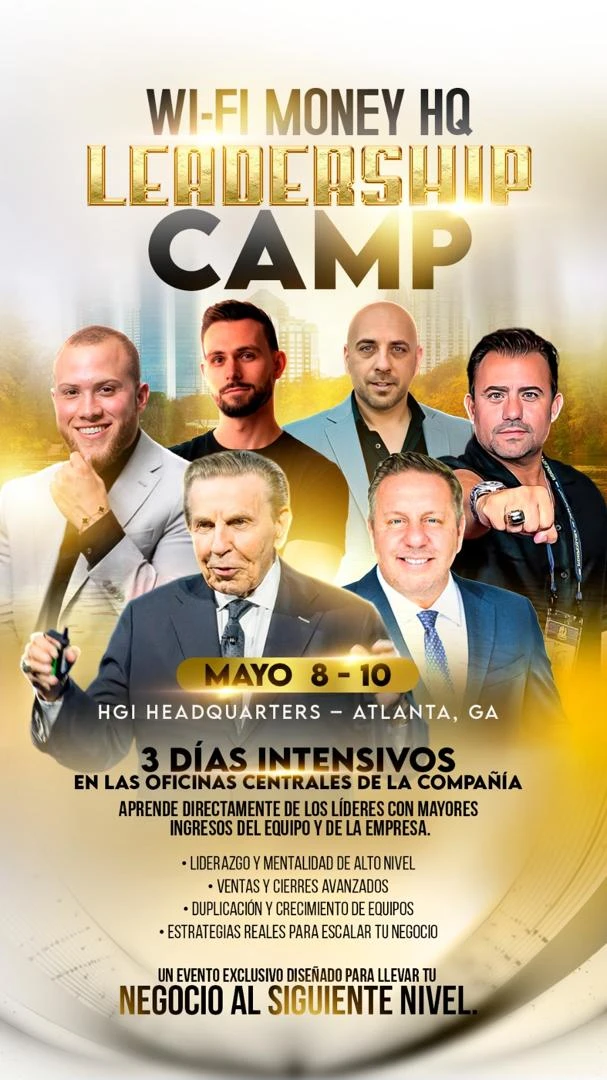 WI-FI MONEY HQ Leadership Camp
