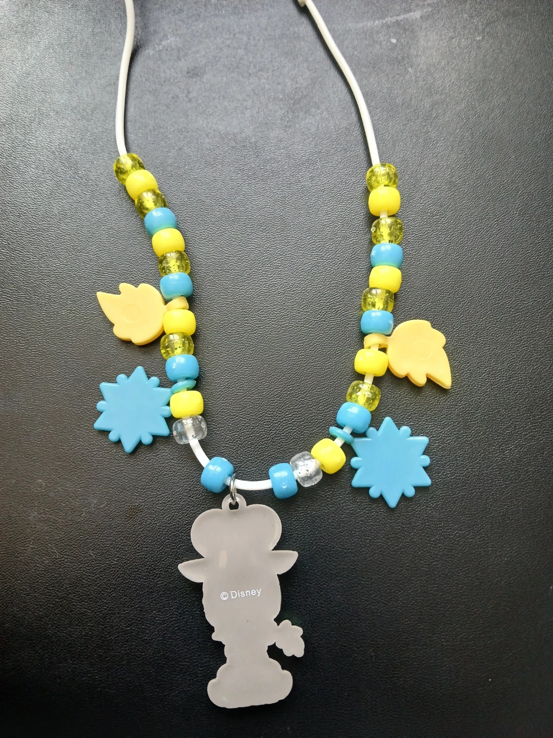 Frozen Sven and Snowflakes Beaded Necklace - photo 3